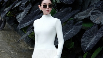 Khoe dáng mùa thu đông với váy áo ngắn quyến rũ