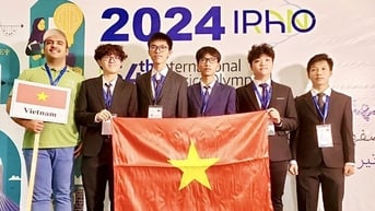 Hai nam sinh Bắc Giang đoạt huy chương vàng Olympic vật lý quốc tế 2024