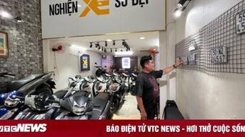 Xe máy xịn, biển số siêu đẹp giá 'rớt không phanh'