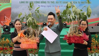 Người dân tặng huyện 3,63kg sâm Ngọc Linh, đấu giá 580 triệu đồng làm du lịch cộng đồng