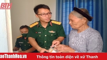 កងពលលេខ ៣៩០ បានរៀបចំការពិនិត្យសុខភាព ពិគ្រោះ និងចែកថ្នាំដោយឥតគិតថ្លៃដល់អ្នកទទួលផលគោលនយោបាយនៅឃុំ Ha Bac ។