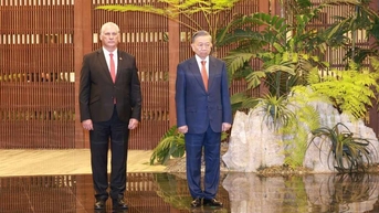 Bí thư Thứ nhất, Chủ tịch nước Cuba chủ trì Lễ đón chính thức Tổng Bí thư, Chủ tịch nước Tô Lâm