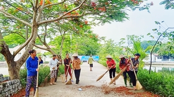 Giữ cho khu phố xanh - sạch