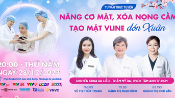 Nâng cơ mặt, xóa nọng cằm, tạo mặt V-line đón xuân