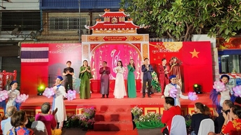 Các nghệ sĩ Tạ Minh Tâm, Điền Trung, Lê Thanh Thảo mang "Tết Việt" đến kiều bào ở Thái Lan