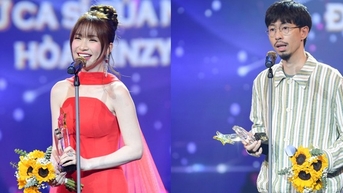 Hòa Minzy hỏi bà con Bắc Ninh vui không, Đen Vâu tự nhận 'âm nhạc kỳ quặc' ở Cống hiến 2024
