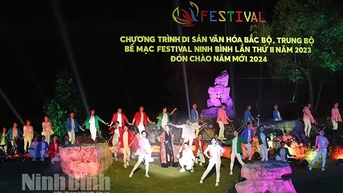 ពិធីបុណ្យ Ninh Binh លើកទី 3 ឆ្នាំ 2024 ក្រោមប្រធានបទ “លំហូរបេតិកភណ្ឌ”