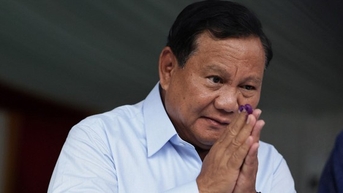Ông Prabowo Subianto tuyên bố chiến thắng bầu cử Tổng thống Indonesia