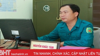 Chỉ huy trưởng quân sự xã giỏi chuyên môn, hăng say xây dựng nông thôn mới