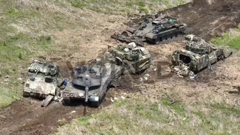 Nga phá hủy xe tăng Leopard hiện đại nhất của Ukraine