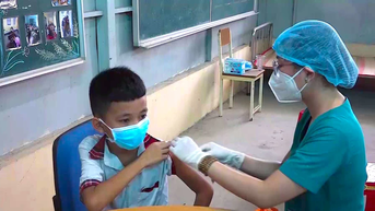 Long An: Triển khai tiêm vắc-xin sởi trên toàn tỉnh