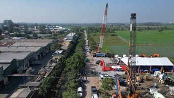 Đã xác định được nguồn cát đắp nền cho Dự án đường Vành đai 3, TP.HCM