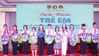 Đông đảo học sinh, phu huynh Huế tham dự Hội thi - Diễn đàn trẻ em năm 2023