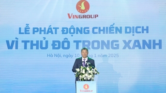 빈그룹(Vingroup Corporation)이 "녹색 수도를 위하여" 캠페인을 시작했습니다.