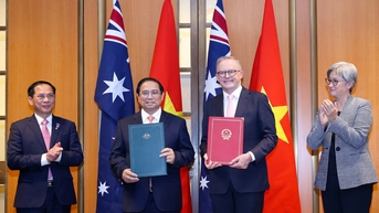 Việt Nam – Australia nâng cấp lên Đối tác Chiến lược Toàn diện