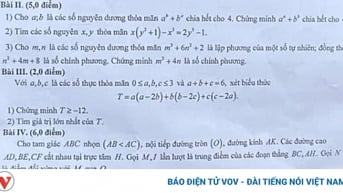 Phòng GD-ĐT quận Hai Bà Trưng nói gì về nghi vấn lộ đề thi học sinh giỏi?