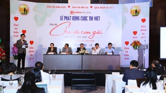 Cuộc thi viết Cha và con gái lần thứ 2 năm 2024