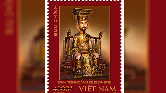 Phát hành tem bưu chính về vị vua khai sinh nhà nước Đại Cồ Việt