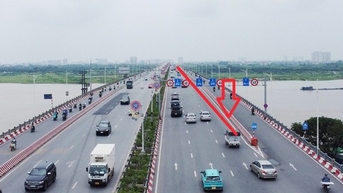 Vì sao xuất hiện ‘nghịch cảnh’ trên cầu Vĩnh Tuy Hà Nội