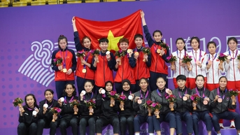 Nóng: Thắng nghẹt thở Indonesia, cầu mây nữ Việt Nam giành HCV ASIAD 19, được thưởng hơn 1,6 tỉ