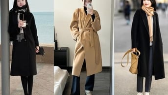 Phụ nữ trung niên nên mặc gì vào mùa đông? Quần đen là món đồ không thể thiếu!