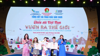 Trường Tiểu học Nguyễn Thượng Hiền (TP Hải Phòng) đoạt giải nhất cuộc thi"Thiếu nhi Việt Nam - Vươn ra thế giới" năm 2024