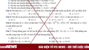 Giả mạo Bộ GD&ĐT công bố đề tham khảo thi tốt nghiệp THPT 2025