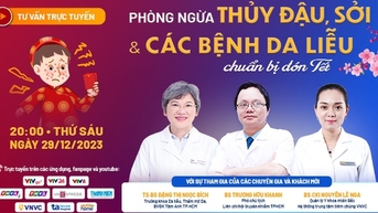 Vắc xin ngừa bệnh da liễu mùa tết