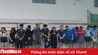 25 đối tượng tổ chức sử dụng trái phép ma túy tại nhà bảo vệ quán karaoke