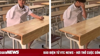 Nam sinh gãy chân tay được bạn chép hộ bài thi lớp 10