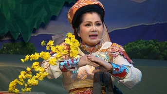 NSƯT Tú Sương, Trinh Trinh tạo điểm nhấn nổi bật cho vở "Xuân về trên đất Thăng Long"