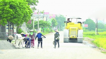 Đẩy nhanh tiến độ các công trình trọng điểm tại Đông Hưng