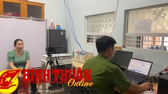 Phú Quý cấp mã định danh điện tử đạt tỉ lệ hơn 73%