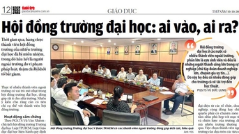 Hội đồng trường không phải chỉ 'gật' hay 'lắc'