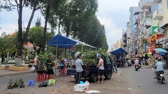 Tiểu thương ở Cần Thơ dọn hàng trả mặt bằng, đánh giá mùa hoa Tết không trọn vẹn