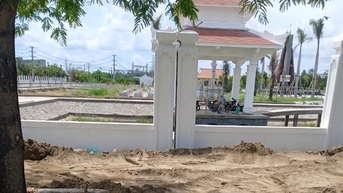 Xử phạt đơn vị thi công Nghĩa trang liệt sĩ TX.Giá Rai chậm tiến độ