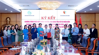 Phối hợp tuyên truyền, vận động phụ nữ và nhân dân tham gia quản lý chất thải rắn sinh hoạt giai đoạn 2024