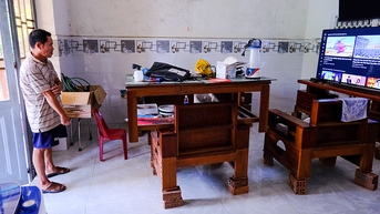 Tài sản hư hỏng vì 'lũ bùn' từ cụm công nghiệp