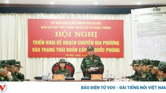 Khai mạc diễn tập khu vực phòng thủ thành phố Hà Nội