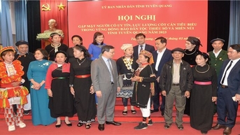 Người có uy tín ở Tuyên Quang: “Điểm tựa” của đồng bào DTTS