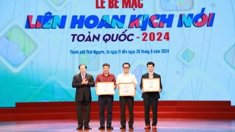 Bế mạc Liên hoan Kịch nói toàn quốc năm 2024