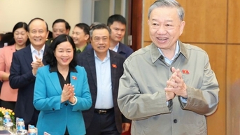 Tổng Bí thư Tô Lâm tiếp xúc cử tri Hà Nội