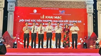Khai mạc Hội chợ xúc tiến thương mại, du lịch, văn hóa quận Bắc Từ Liêm