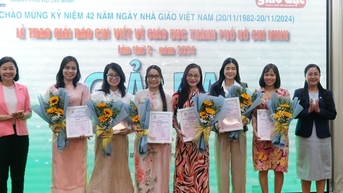 Báo Người Lao Động đoạt hai giải báo chí viết về giáo dục TP HCM
