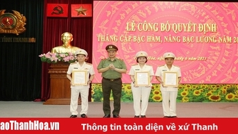 នគរបាល​ខេត្ត​បាន​ប្រកាស​សេចក្តី​សម្រេច​ដំឡើង​ឋានន្តរស័ក្តិ និង​ដំឡើង​ប្រាក់​ខែ​ឆ្នាំ​២០២៣