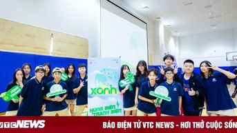 Hàng nghìn học sinh cả nước tìm hiểu cuộc thi Tiếng nói Xanh