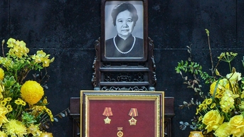 Lễ tang Phó Giáo sư Đặng Bích Hà - Phu nhân Đại tướng Võ Nguyên Giáp