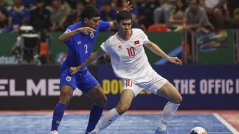 Đội tuyển futsal Việt Nam đụng độ Thái Lan ở giải vô địch Đông Nam Á 2024