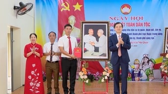 Ngày hội ở khu phố Tân Nhất (Ninh Bình)