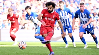 Liverpool hòa Brighton dù Salah lập cú đúp